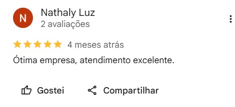 Avaliação de cliente da El Shaday Dedetizadora no Google